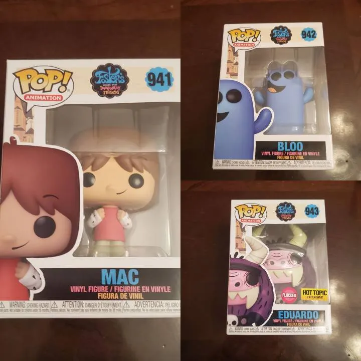 Funko Pops Fosters Home For Imaginary Friends photo 1