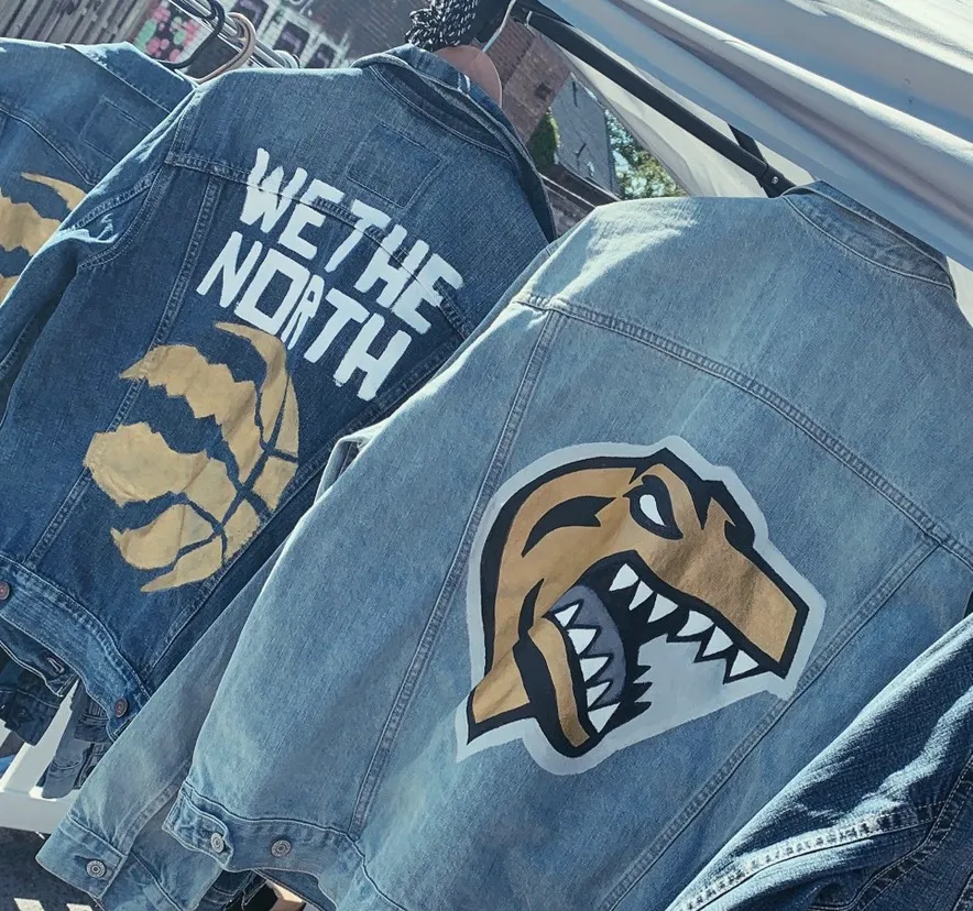 TORONTO RAPTORS JEAN JACKETS photo 1
