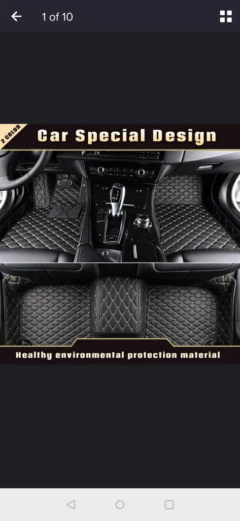 BMW F10 5-series (2011-2013) Floor Mats Used Condition photo 1