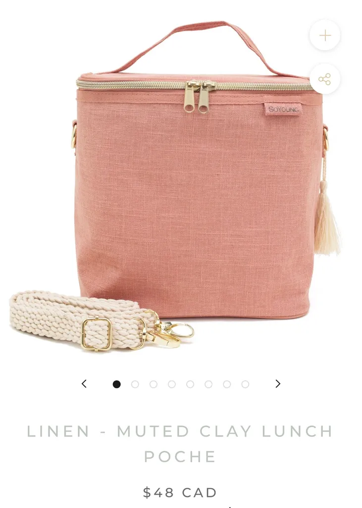 New SoYoung Lunch Bag In muted Clay photo 1