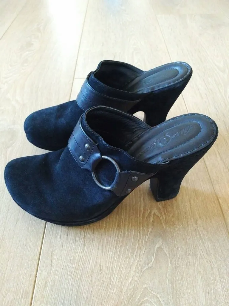 Black Mule Booties photo 1