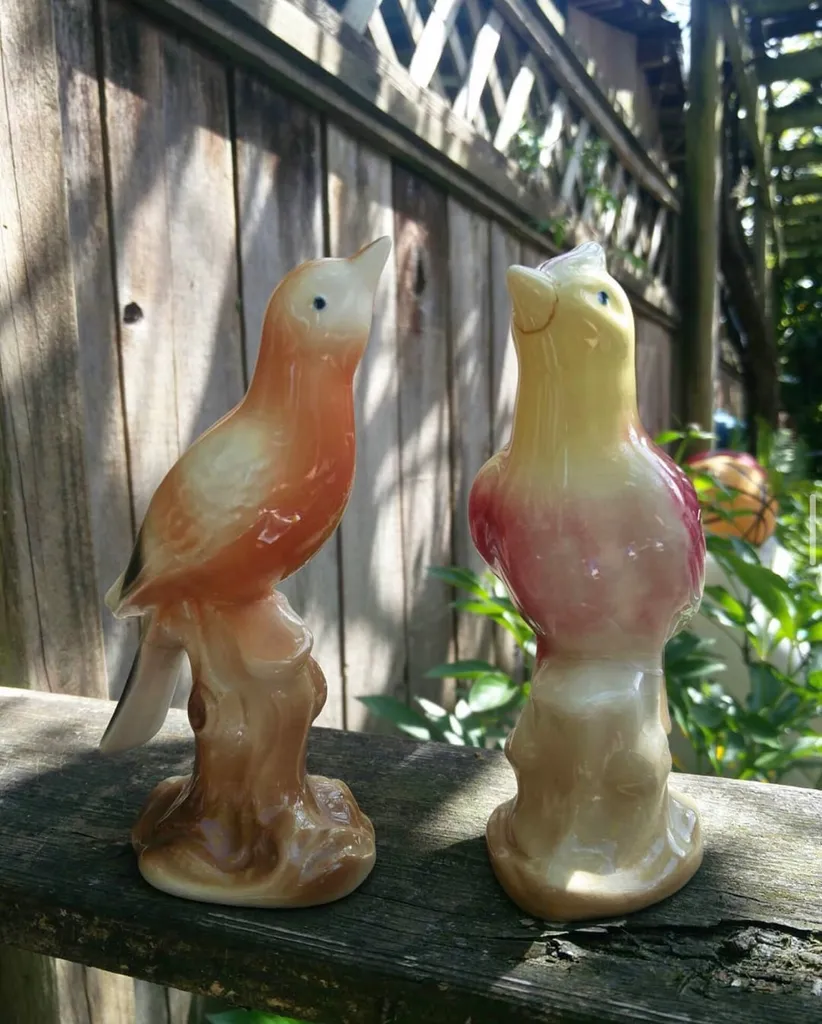 Vintage Bird figurines photo 1