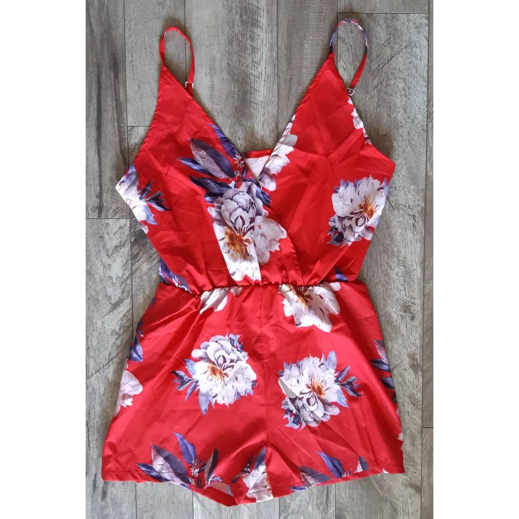 Small Floral Romper photo 1