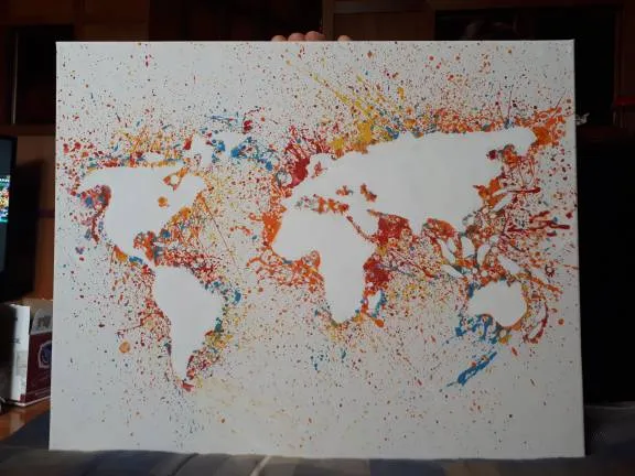 Paint Spatter World Panting photo 1