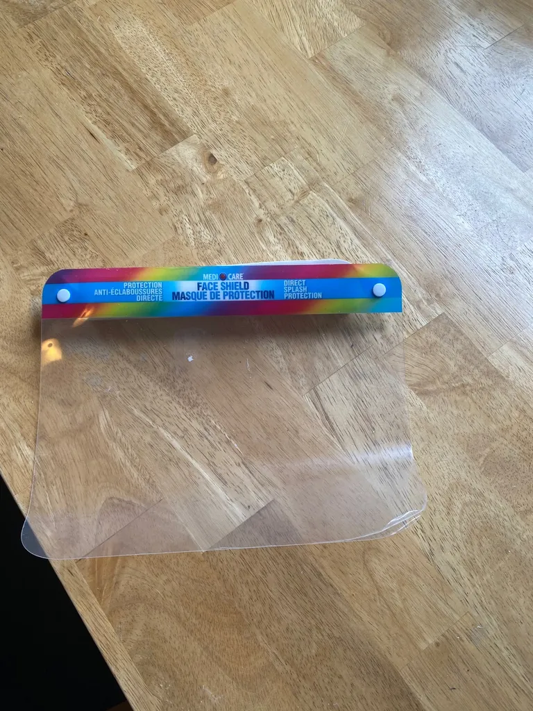 child's face shield photo 1