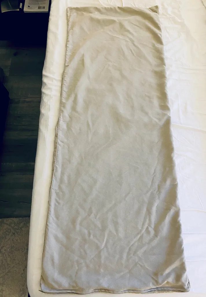 Body Pillow Case Taupe Microfibre photo 1