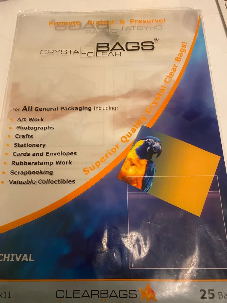 Archival Clear Bags Art & Photos photo 1
