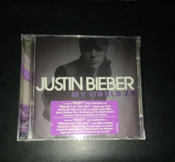 Justin Bieber 'My World' 2.0 CD photo 1