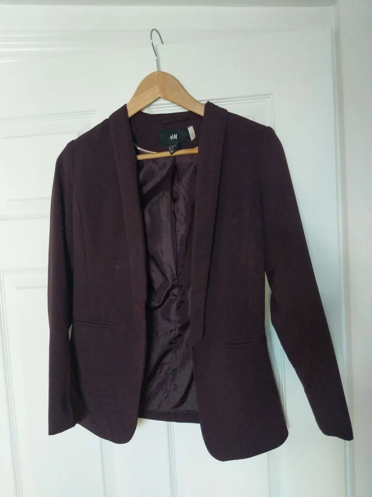 Purple blazer photo 1