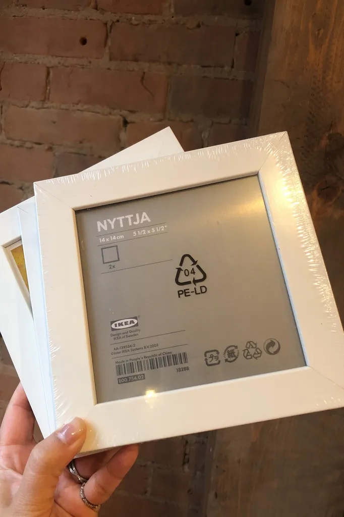 4 White Ikea Frames photo 1