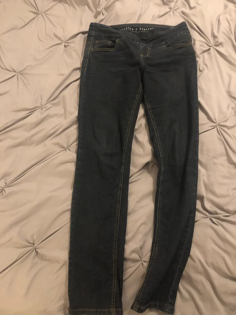Jeans pull-on / Jeggings Size 10 fit like size 12 Dark Wash photo 1