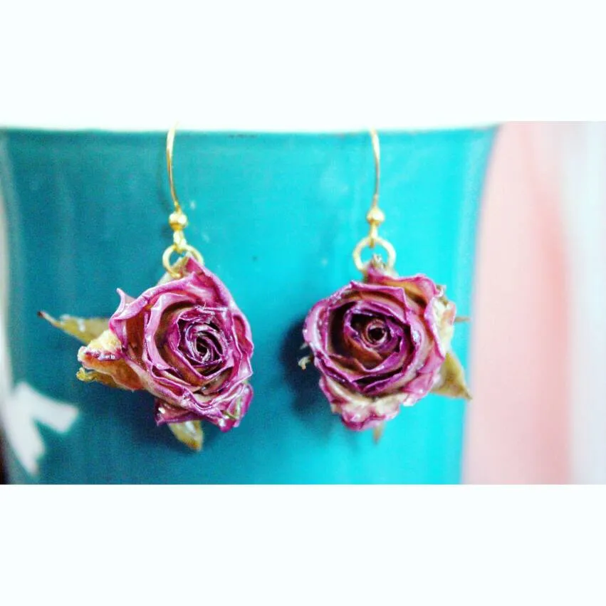 Rose Earrings photo 1