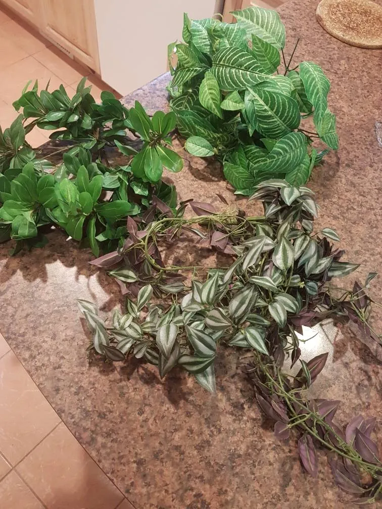 Fake Plant Leaves photo 1