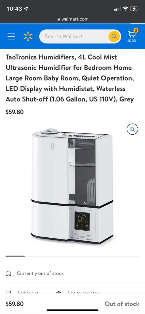 Taotronics Humidifier photo 1