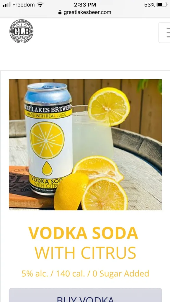GLB Vodka Soda photo 1