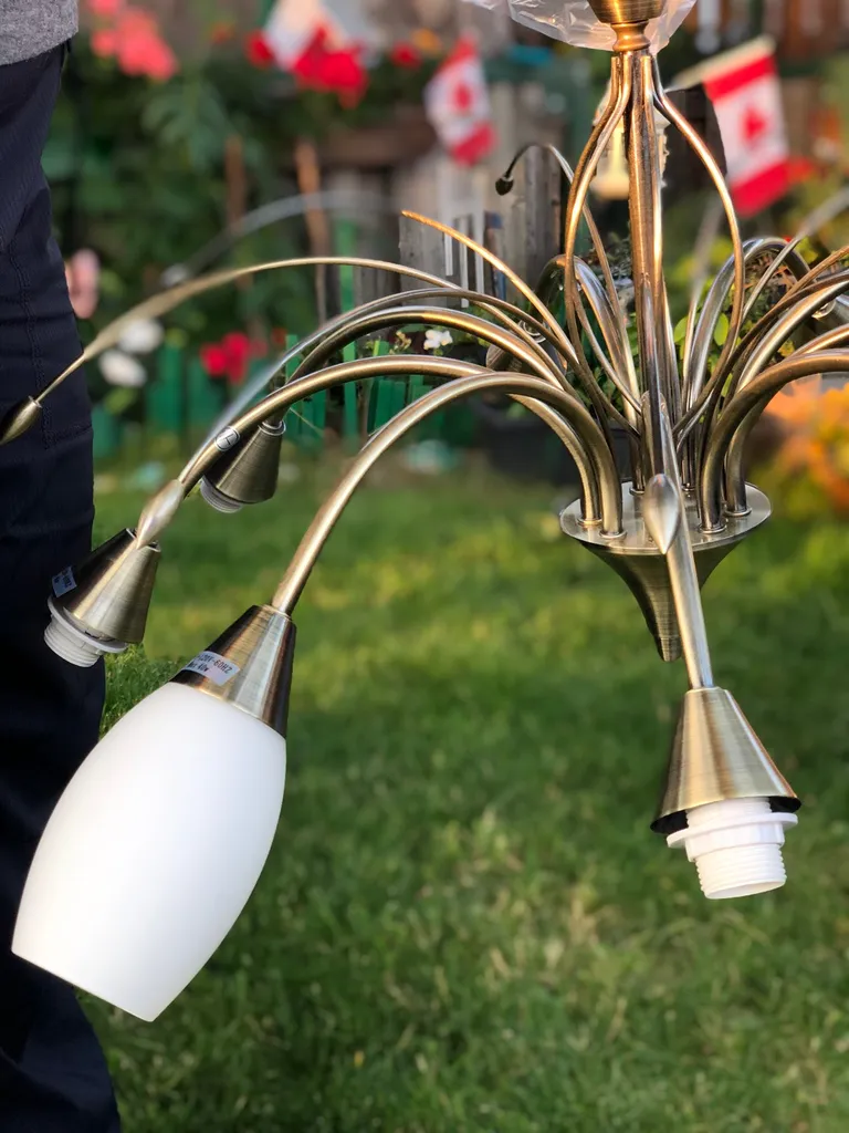 9-light Brand New Chandelier photo 1