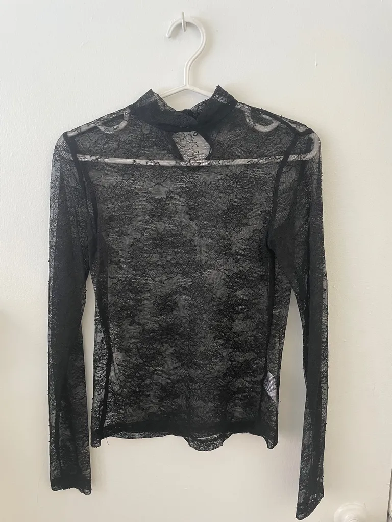 Dynamite See Through Mesh Long Sleeve photo 1