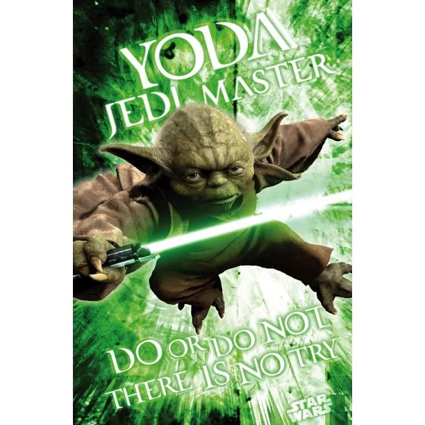 Star Wars Yoda Poster photo 1