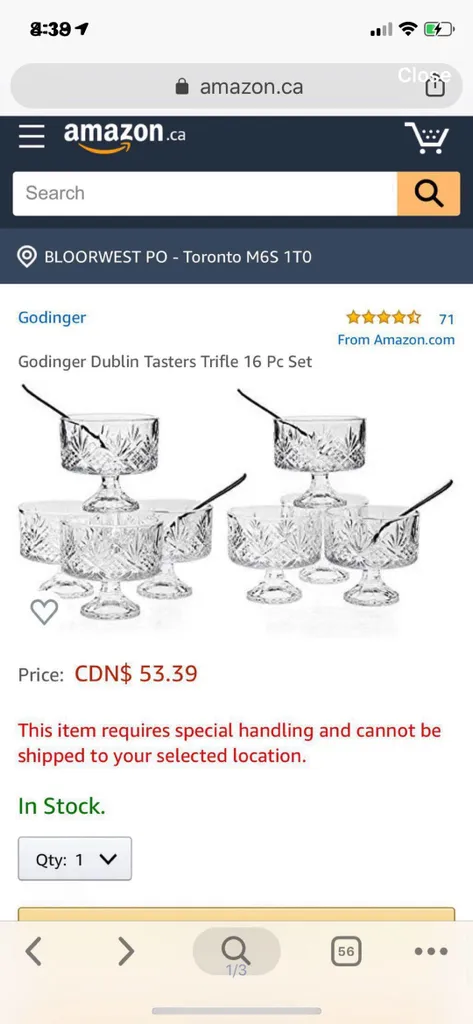 16 Piece Dessert Bowls With Spoons BNIB photo 1