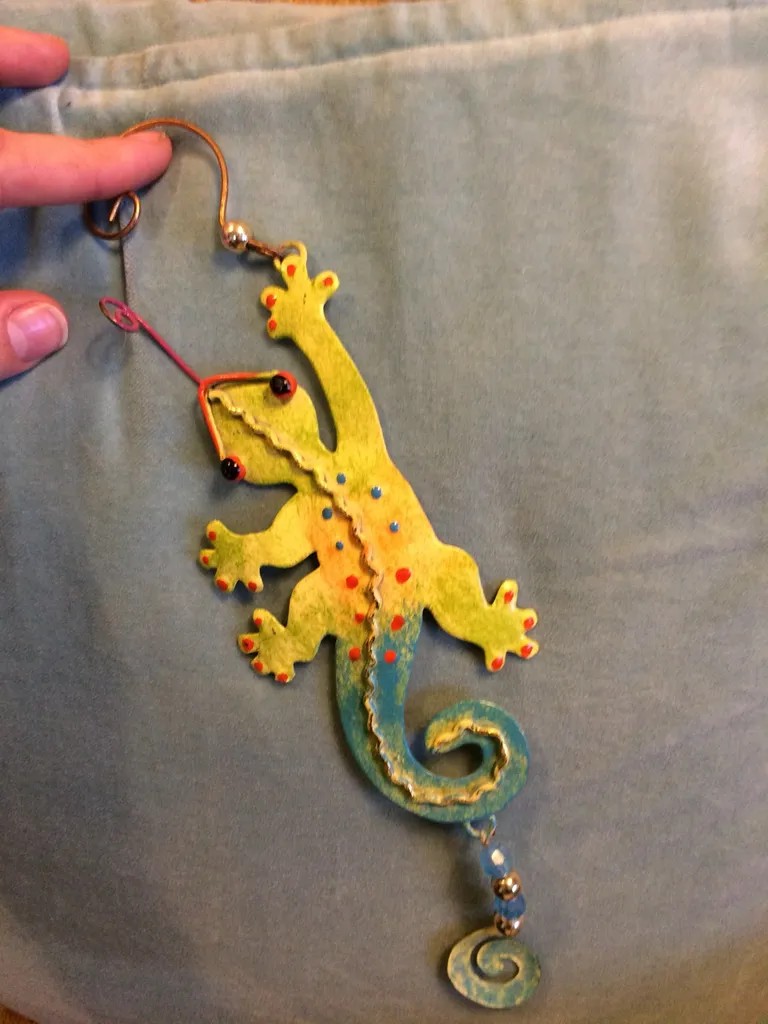 Tin Gecko/ Lizard Decor photo 1