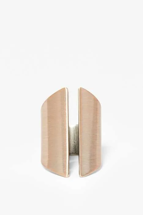 Rose Gold COS Matte Cuff Ring XS/S photo 1