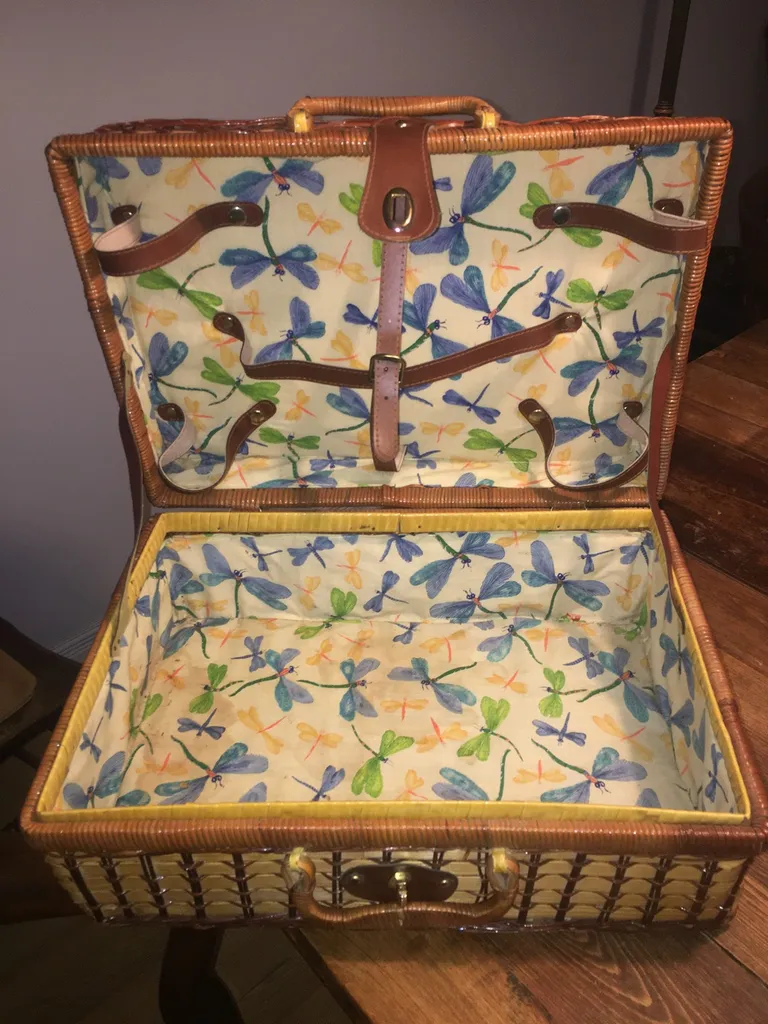 Vintage Picnic Basket photo 1