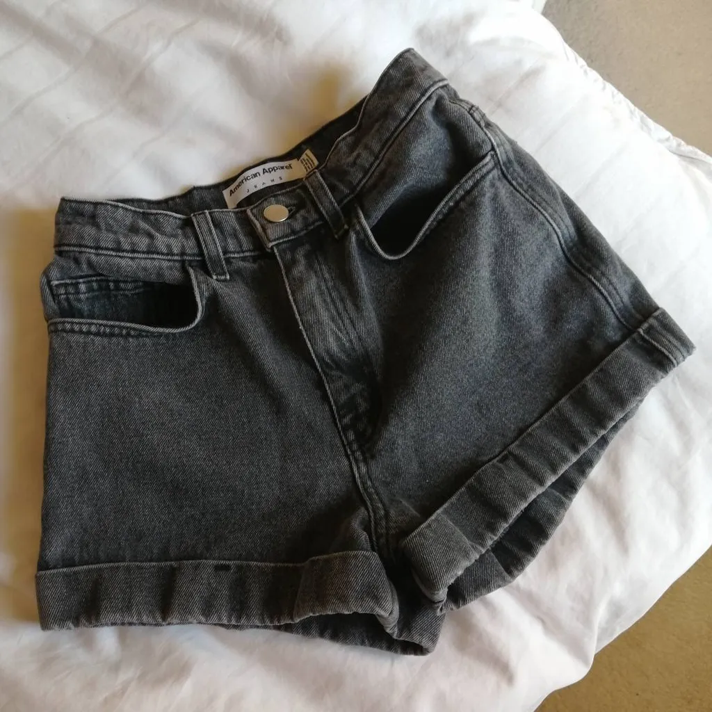 American Apparel Highwaisted Shorts photo 1
