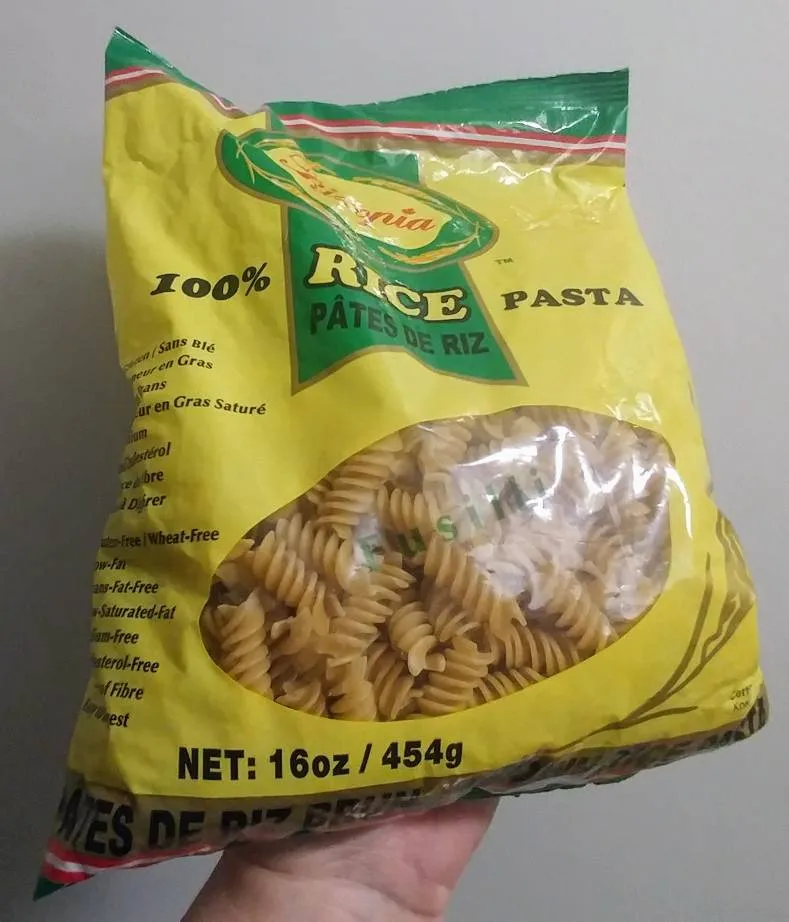 Rizopia Gluten free brown rice fusilli pasta photo 1