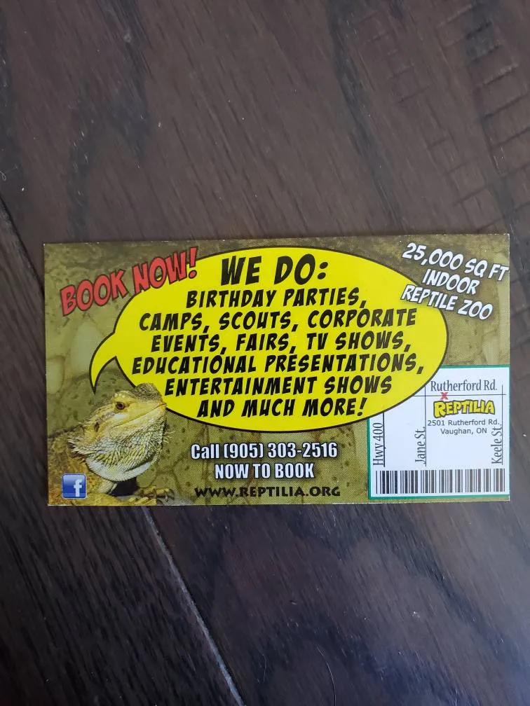 Reptilia 2-for-1 Coupon photo 1