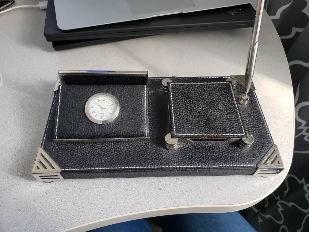 Fancy Leather Desk Accessory photo 1