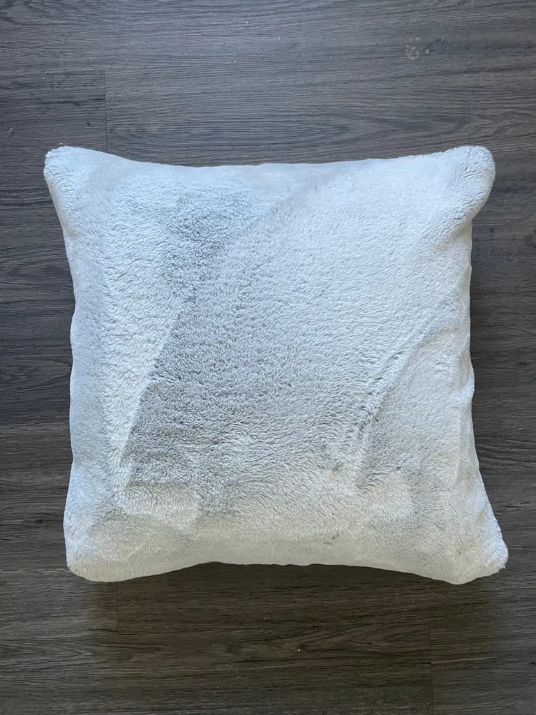 Fuzzy Decorative Pillow photo 1