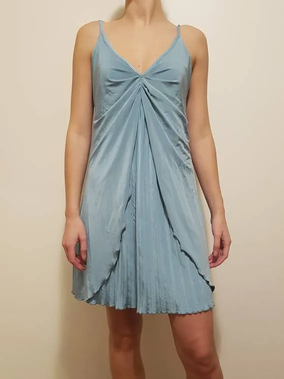 Slinky Turquoise Dress photo 1
