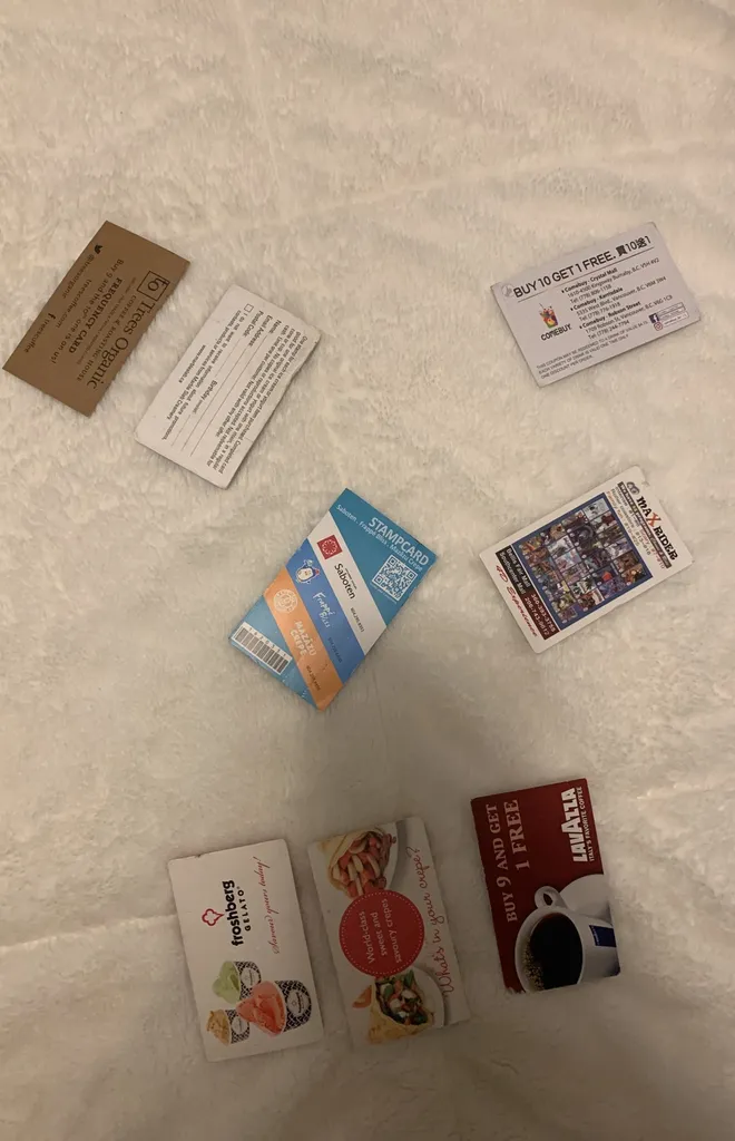 Various Loyalty Stamp Cards photo 1