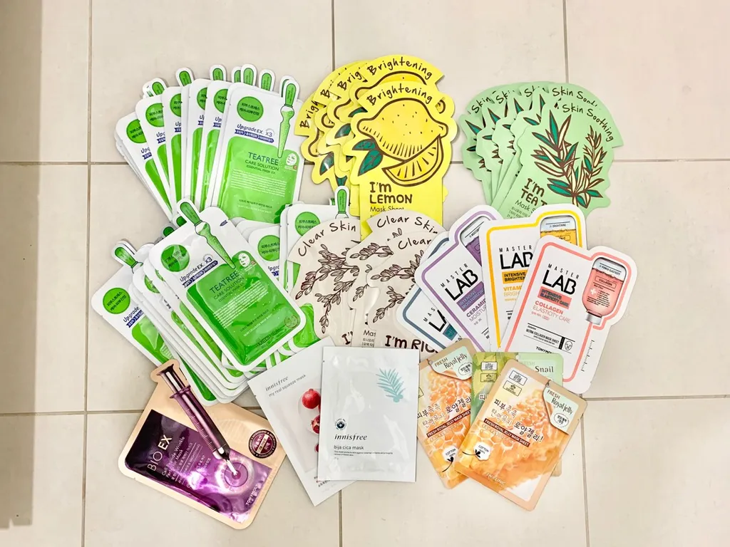 Korean Skincare Mask Haul!! photo 1