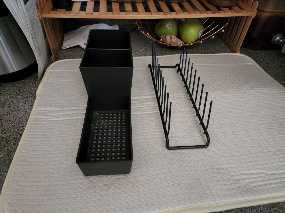 Dish Drying Rack And Utensil Holder photo 1
