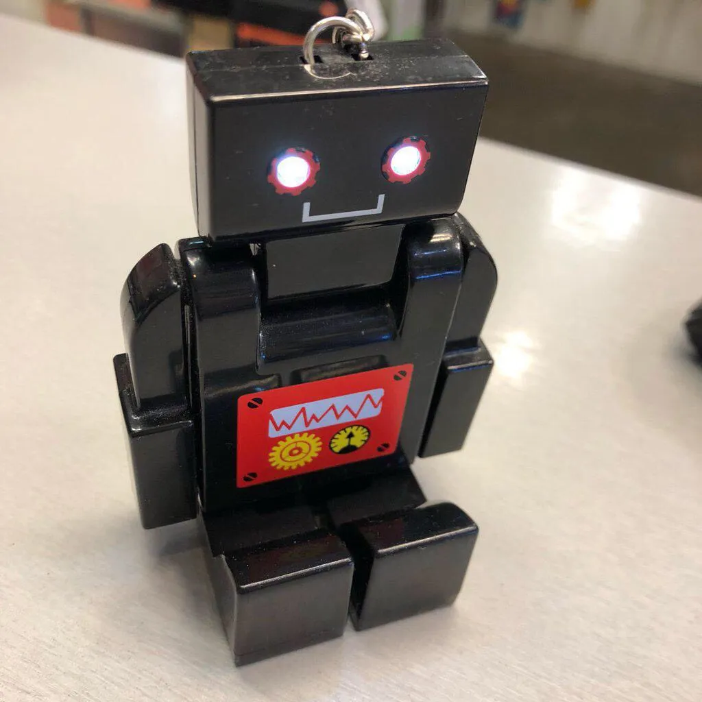 Robot Flashlight Keyring photo 1