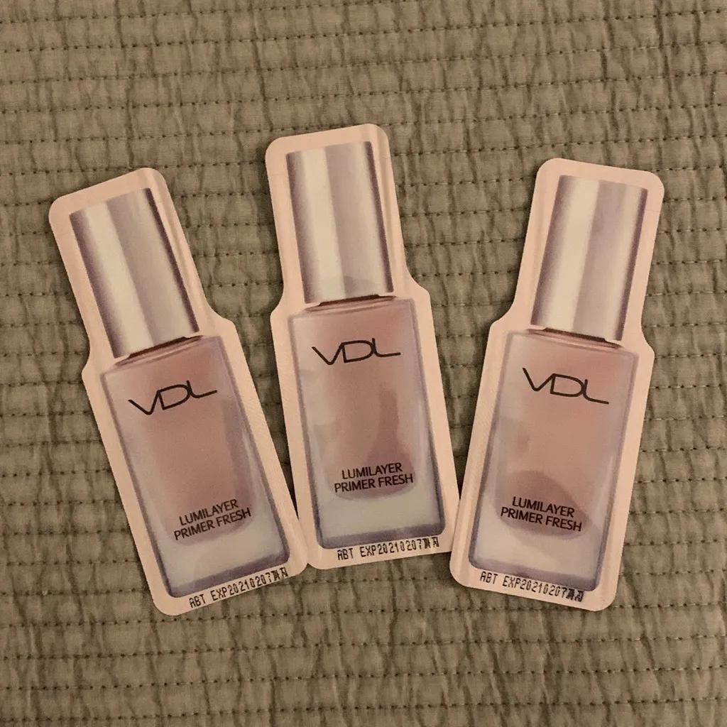 VDL Primer Samples- K-beauty photo 1