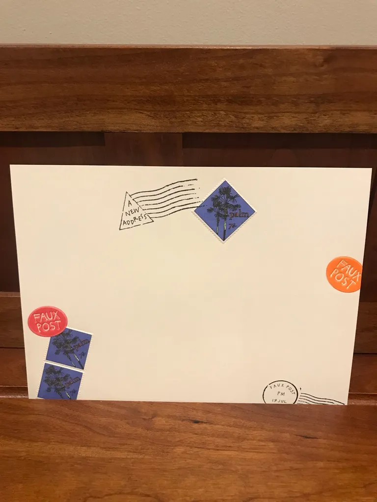 Cards With Travel/Stamp Design photo 1