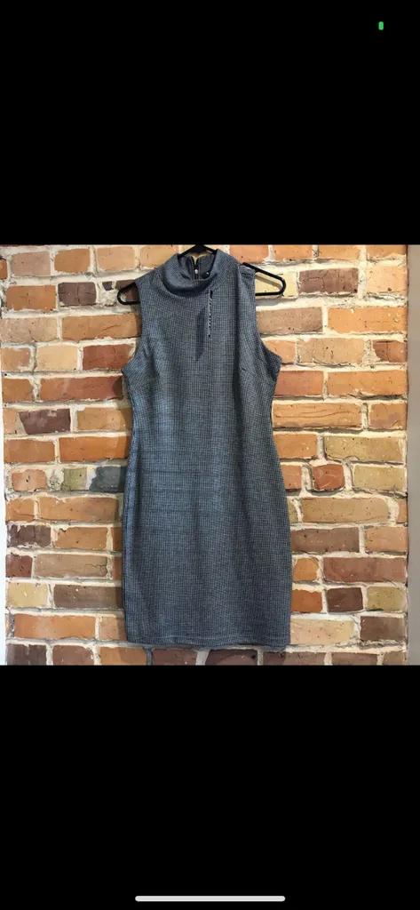 Design Lab Houndstooth Dress Size M BNWT photo 1