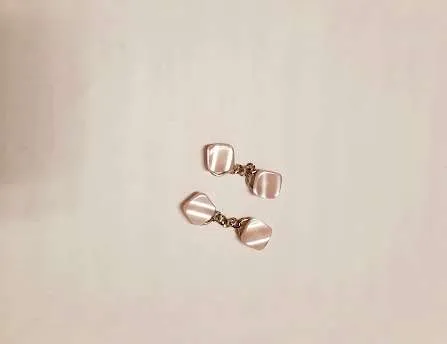 Light Pink Cufflinks photo 1
