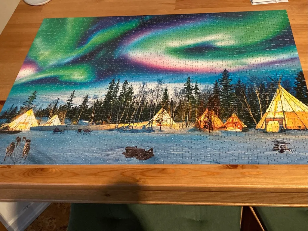 1000 Piece puzzle photo 1