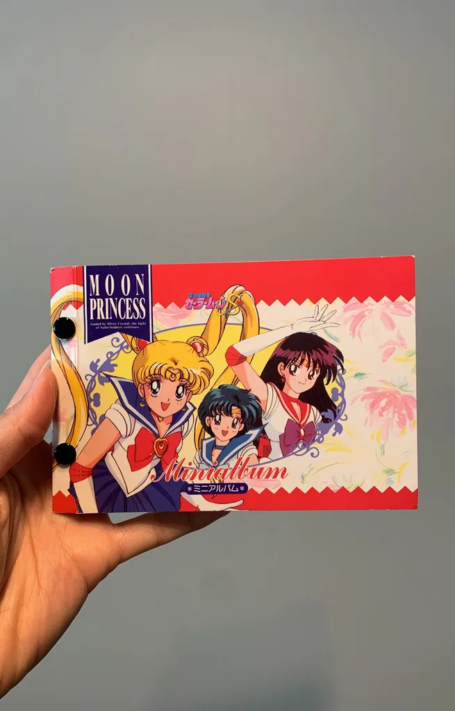 Vintage Sailormoon Mini Album / Card Holder photo 1