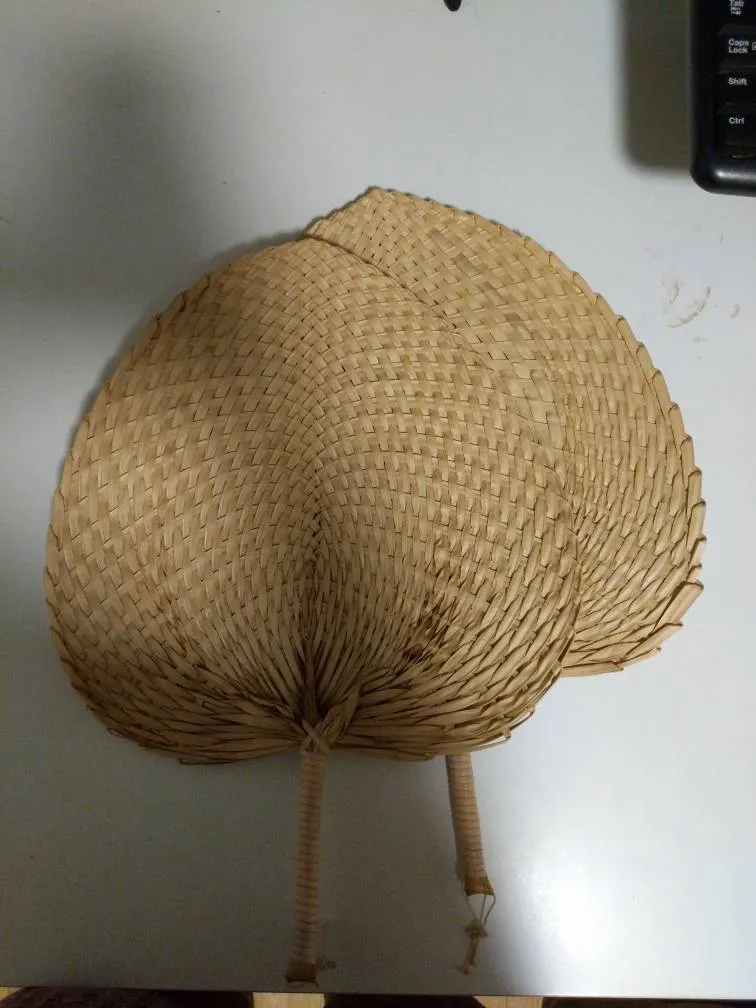 Pair Of Banana Leaf Fans photo 1