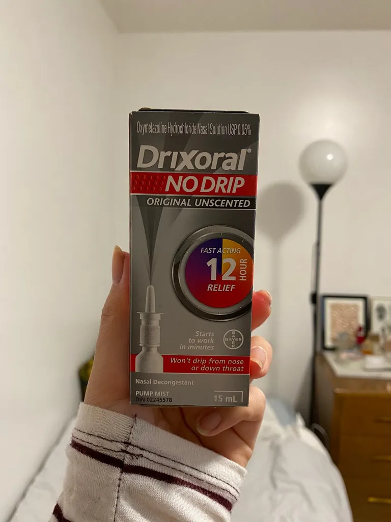 Drixoral No Drip Nasal Decongestant photo 1