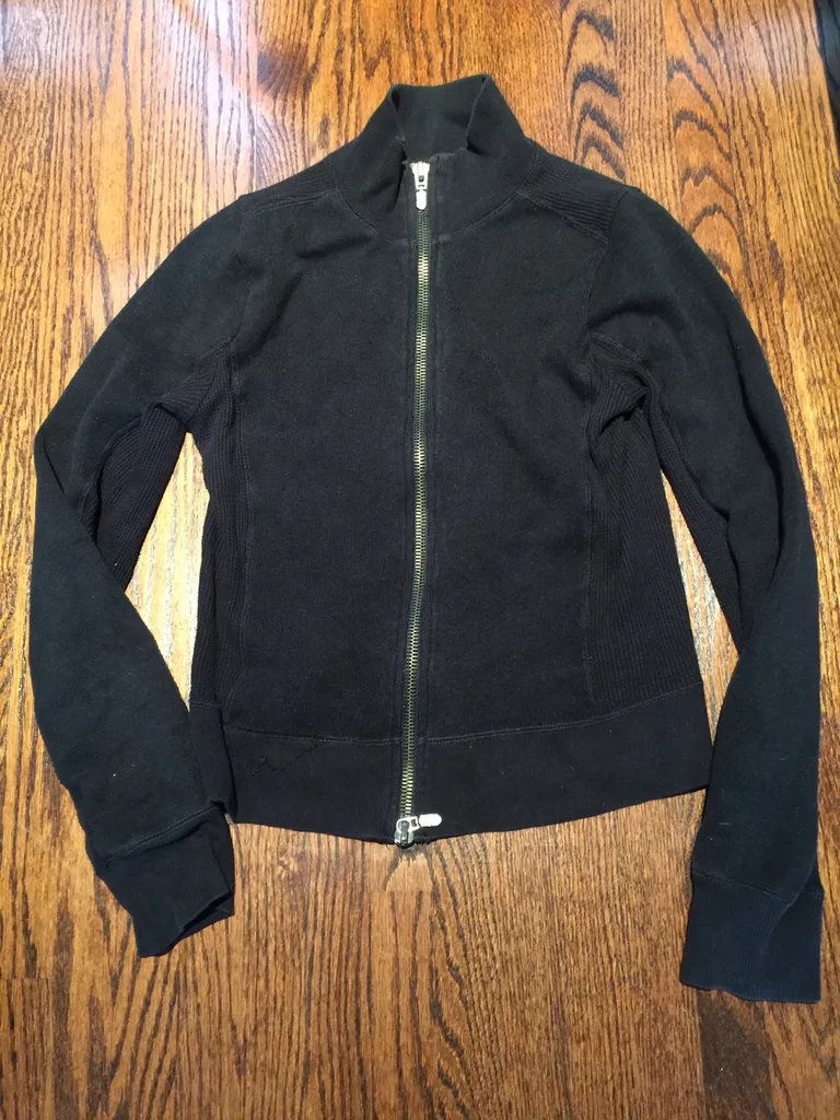 Zip Up Buffalo Sweater photo 1