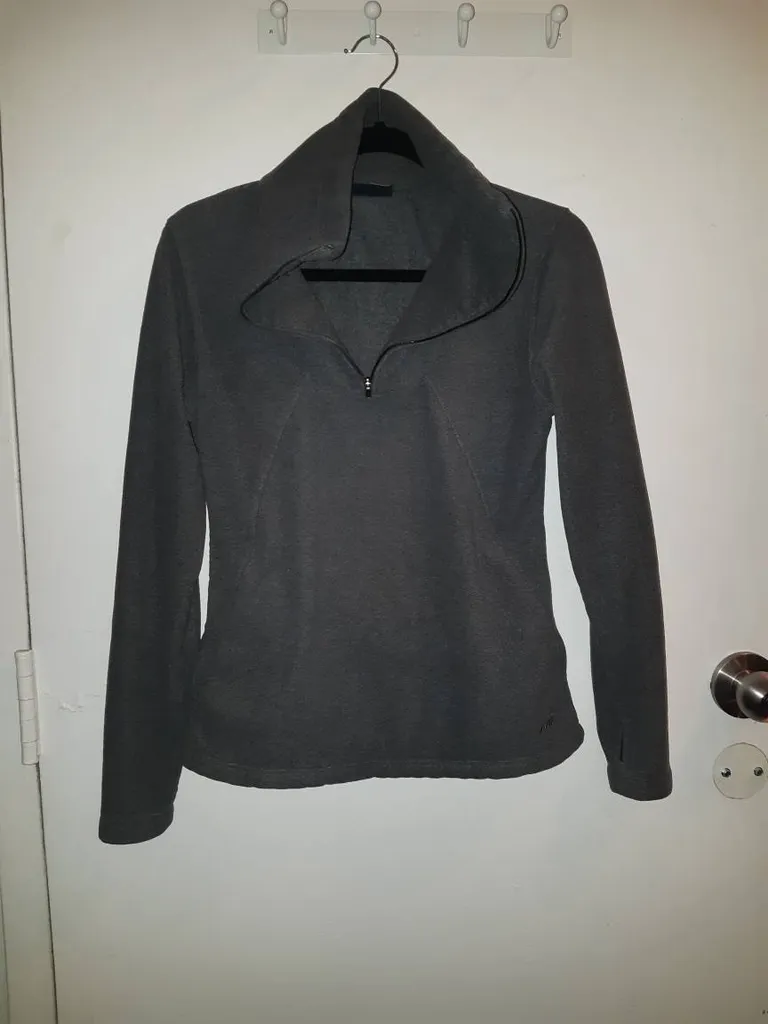 Fleece-like Grey Sweater photo 1