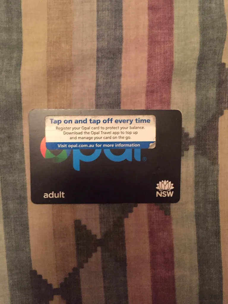 Sydney NSW Opal Transit Card photo 1