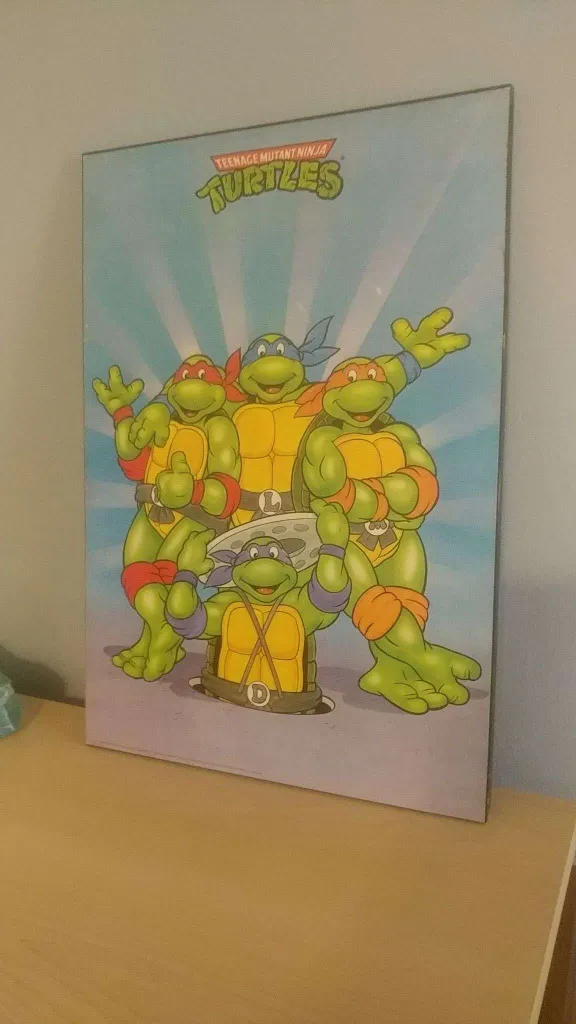 Ninja Turtles laminated print photo 1