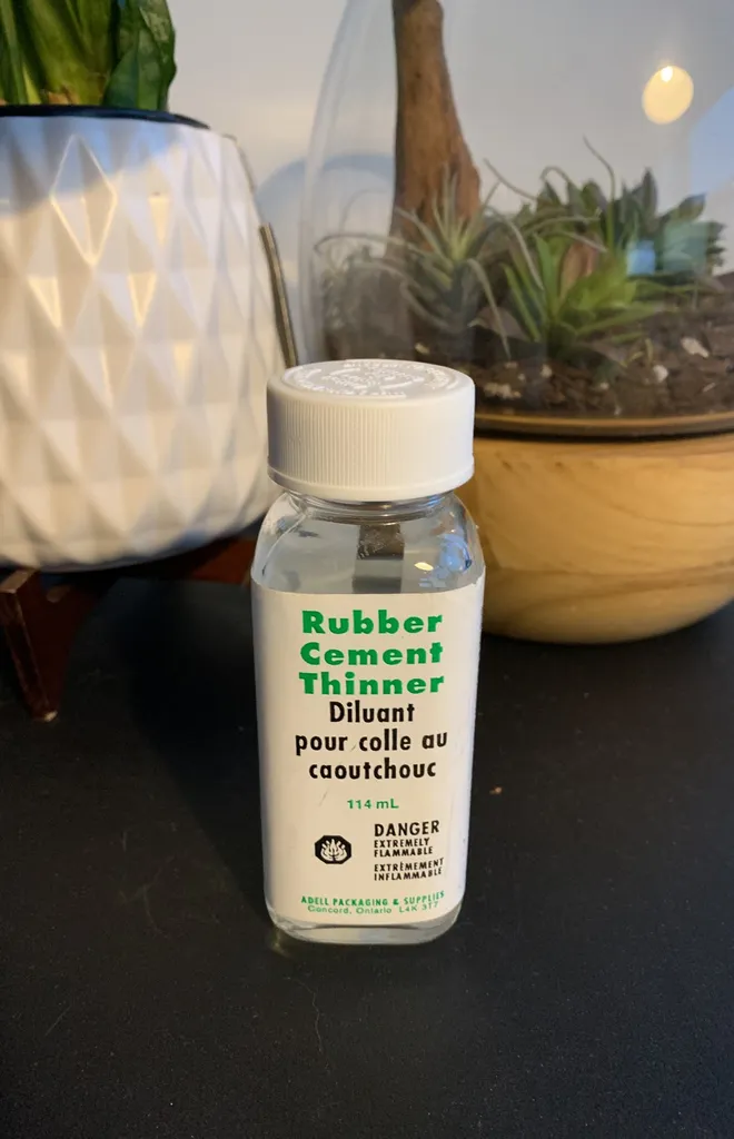 FREE 💜 Rubber Cement Thinner photo 1
