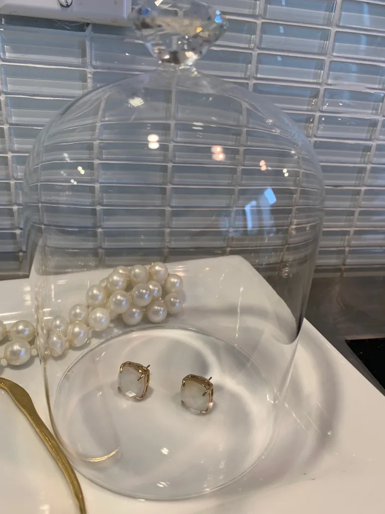 Two Glass Cloche Dome photo 1